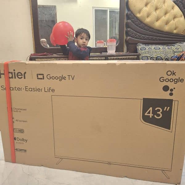 Haier Google LED  ''43'' inch 3