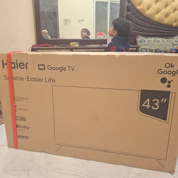 Haier Google LED  ''43'' inch 7