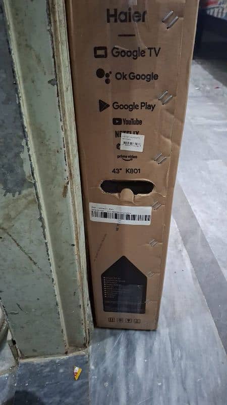 Haier Google LED  ''43'' inch 8