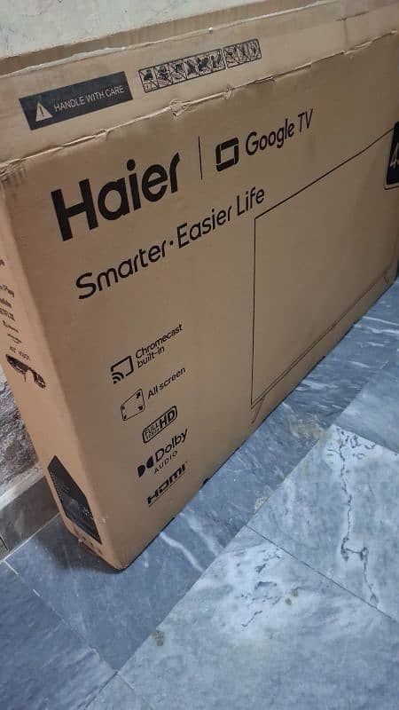 Haier Google LED  ''43'' inch 9