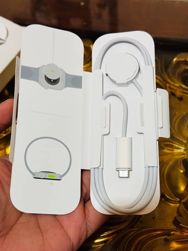 apple watch series 10 original box pulled charger 2