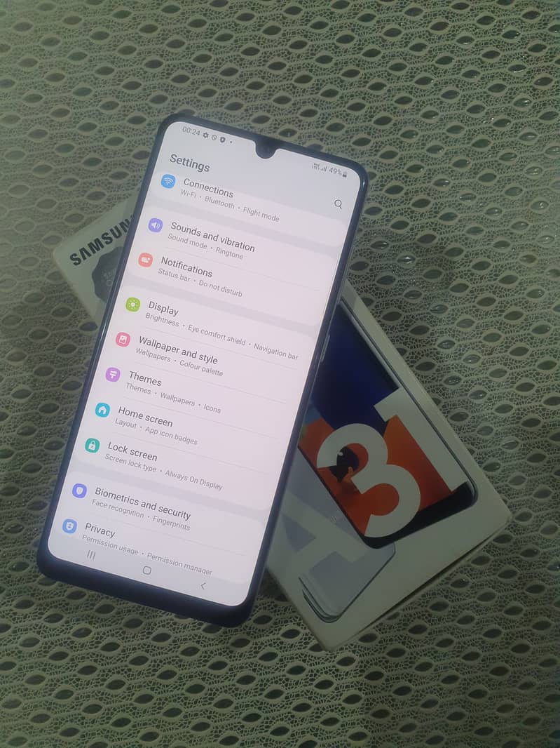 Samsung A31 with Box 5