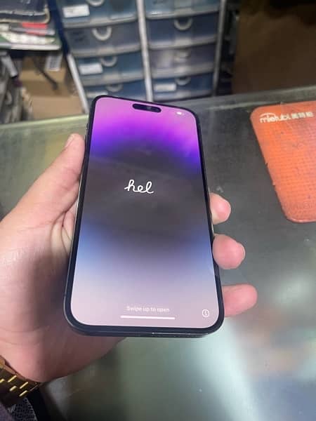 10/10 Iphone 14 pro max 256 Factory Unlock Deep Purple Color 4