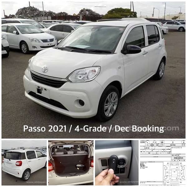 Toyota Passo 2021 Model 15000Km 4-Grade 2025 Jan-Import New Car 2022 0