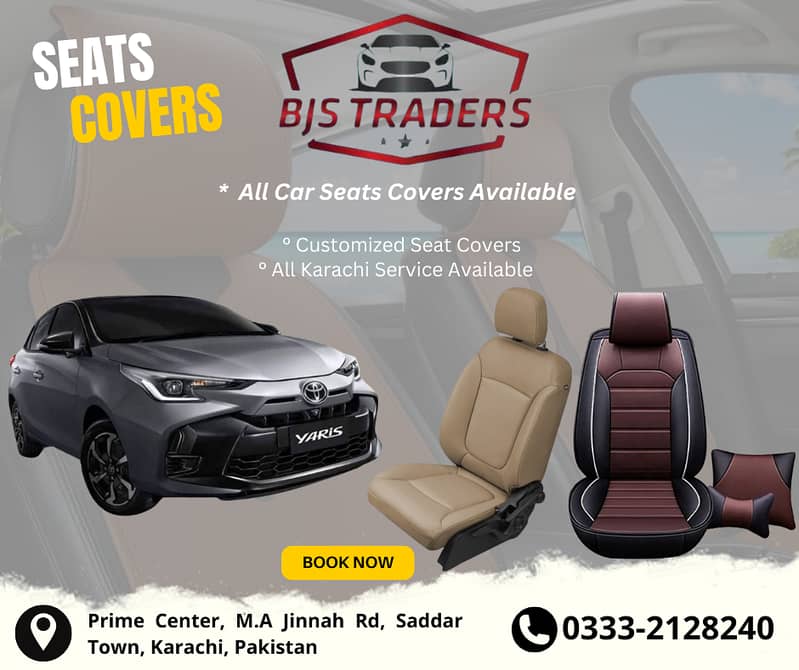 Sporty Bespoke Car Seats Covers - Hilux Sportage Civic Cultus 0