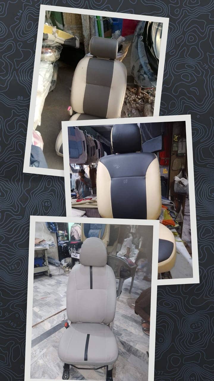 Sporty Bespoke Car Seats Covers - Hilux Sportage Civic Cultus 1