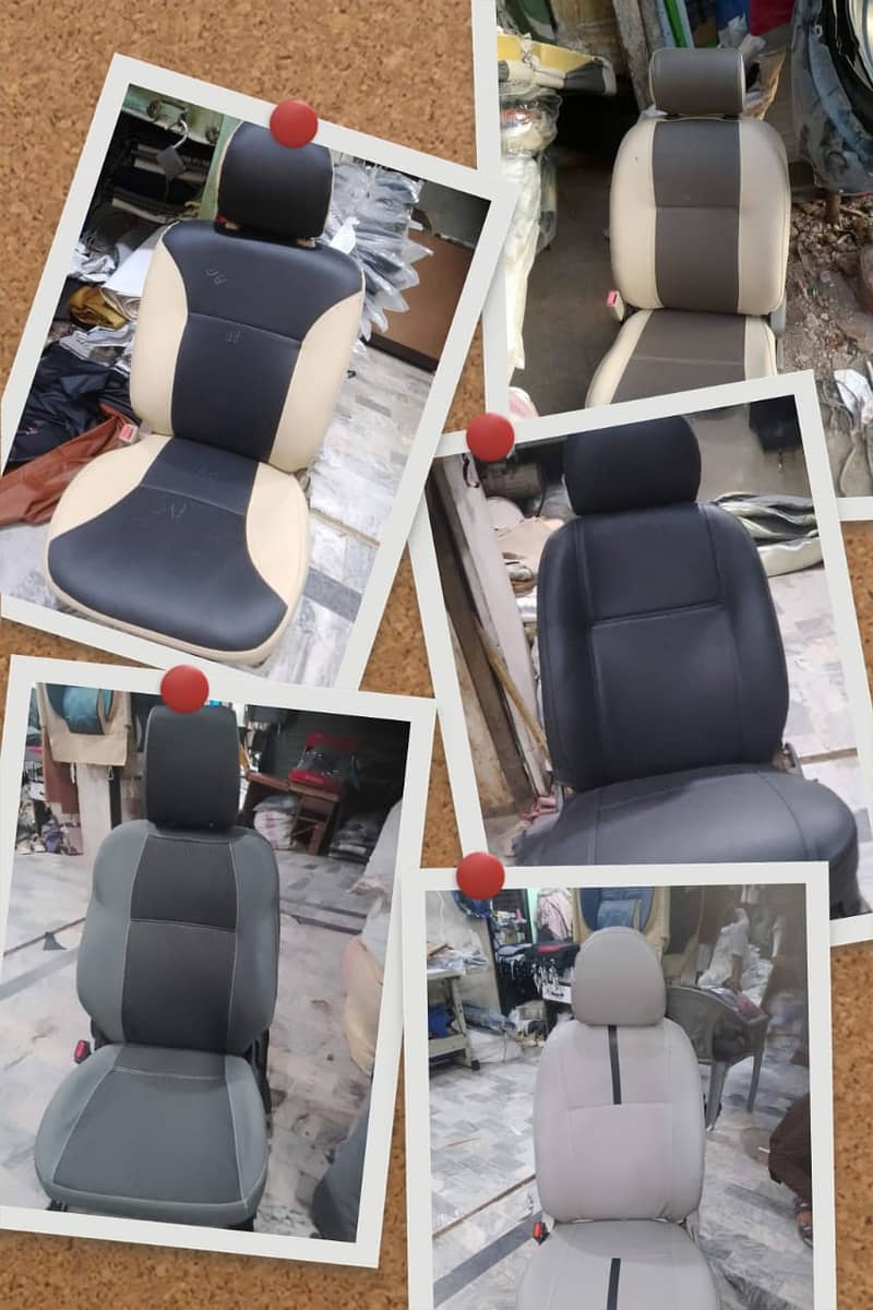 Sporty Bespoke Car Seats Covers - Hilux Sportage Civic Cultus 8