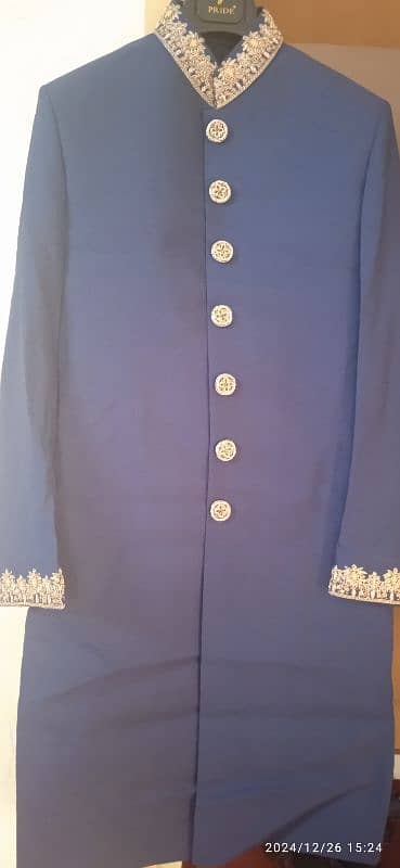 waistcoat + sherwani + kullah + shoes kussha 2