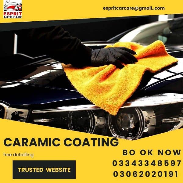 Discounted Offer Ceramic Coating Body Wax Service Available Doorstep 7