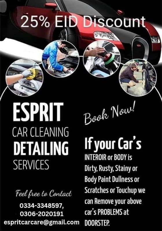 Discounted Offer Ceramic Coating Body Wax Service Available Doorstep 8