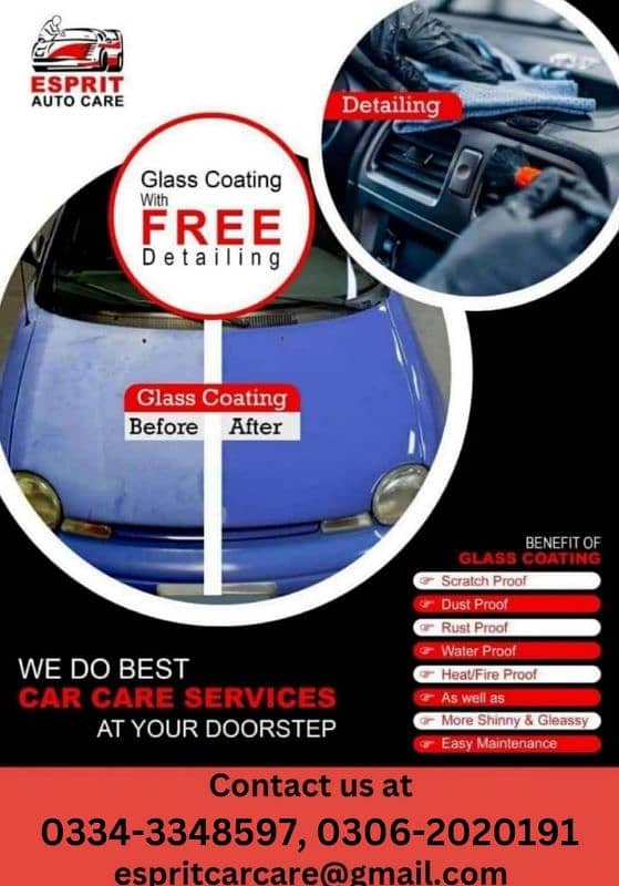 Discounted Offer Ceramic Coating Body Wax Service Available Doorstep 9