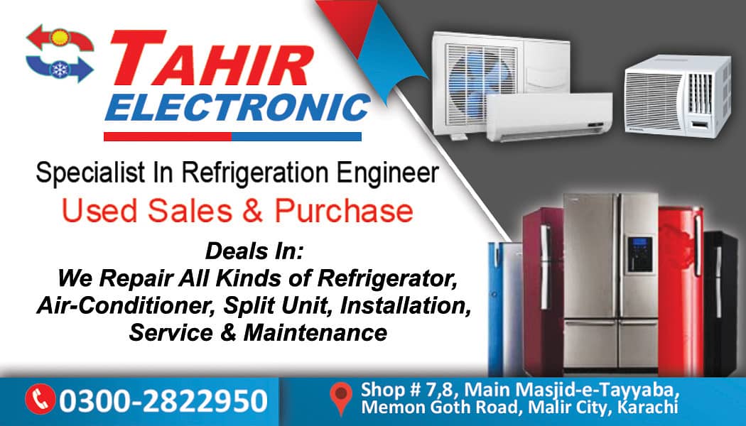 We Repair All Types Of Fridge, Freezer, Window Ac , Air Conditions, 0