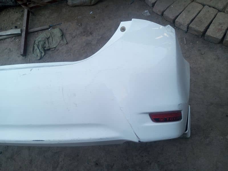 Toyota corolla back bamper 1