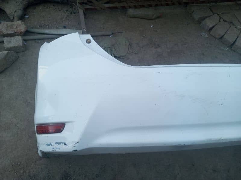 Toyota corolla back bamper 2