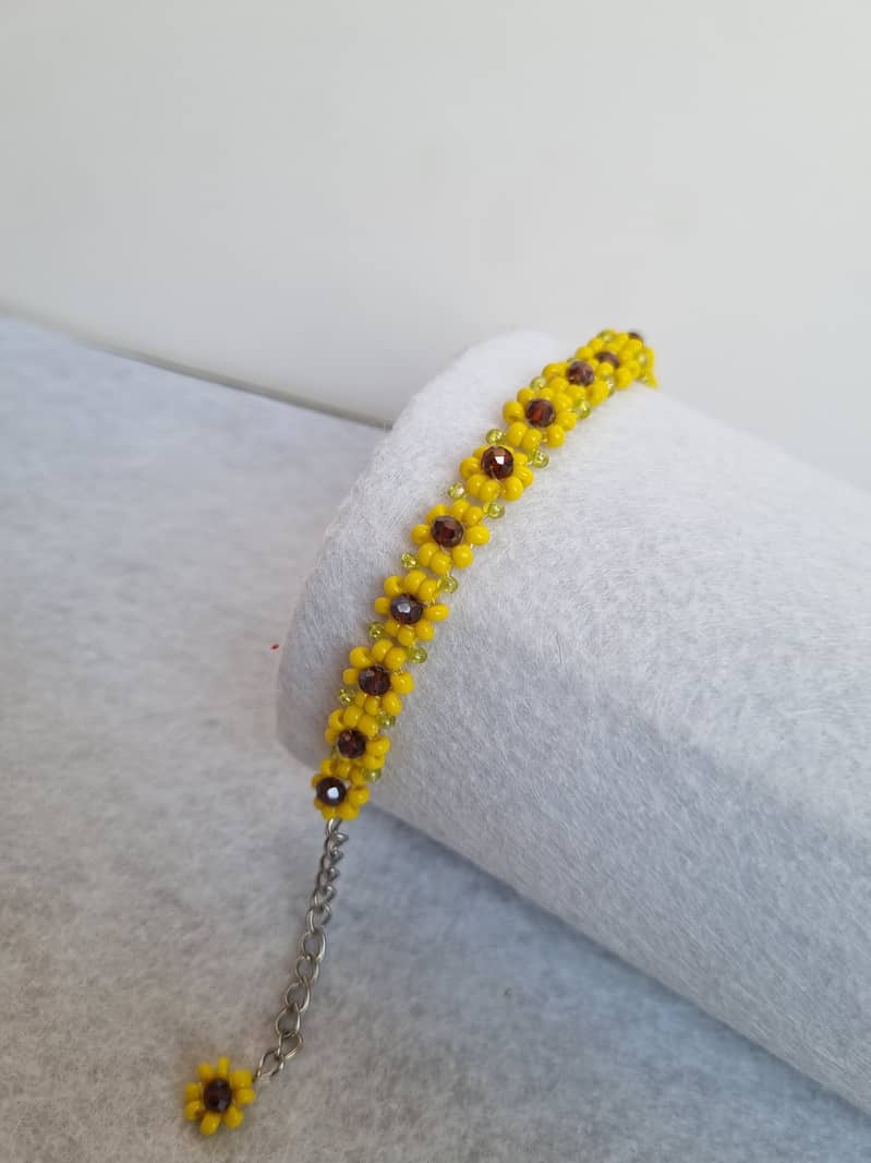 Beaded Flower Bracelets for your loved one's 4