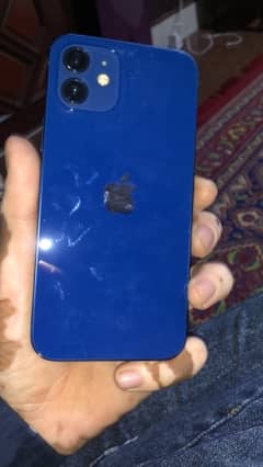 I phone 12 i cloud  lega hova hy  coler Blu hy or for sale