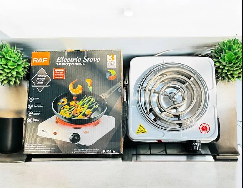 RAF Electric Stove 1000W 0