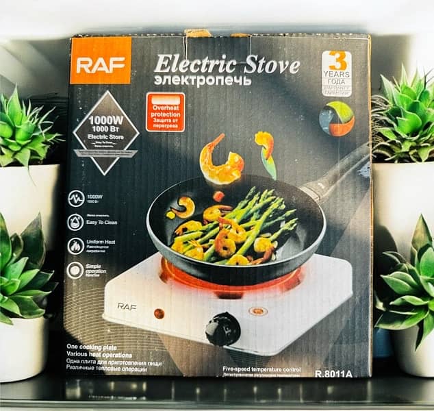 RAF Electric Stove 1000W 1