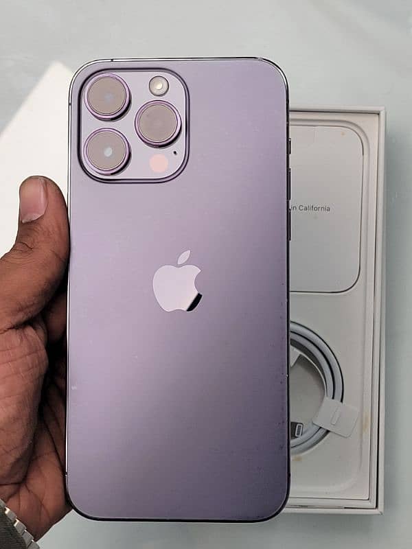 I Phone 14pm 256GB PTA Approved 0