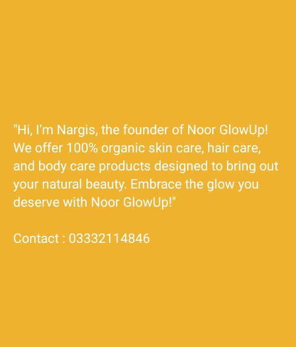 Noor GlowUp ( Cream : Silk Glow) 5