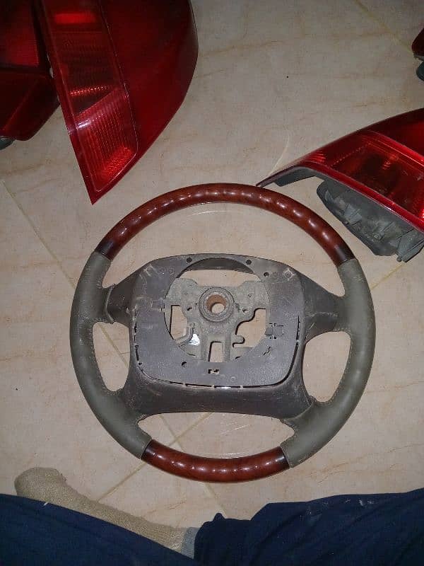 corolla 2010 to 2015 orignal wooden steering 0