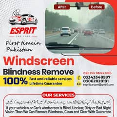 Windscreen repair - Blindness Removed Windscreen Replacement Available