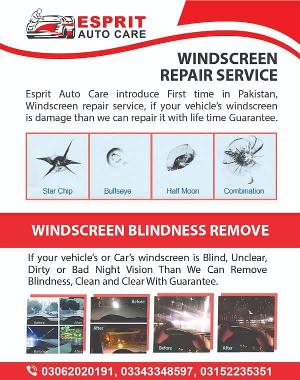 Windscreen Repair, Windscreen Blindness Remove, Windscreen Replacement 14