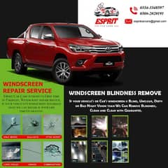 Windscreen Blindness Remove - Repair - Windscreen Glass Replacement