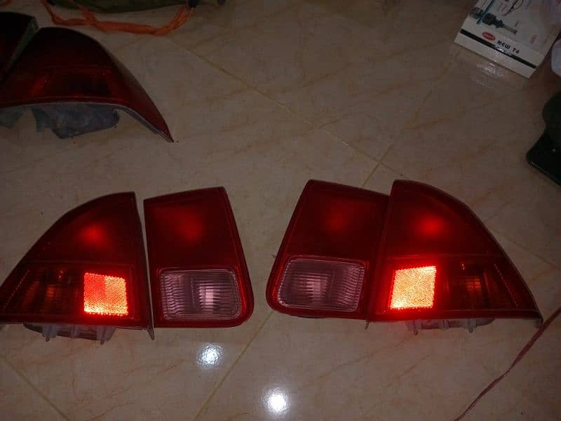 civic eagle aye 2001 to 2006 back lights with trunk lights 9