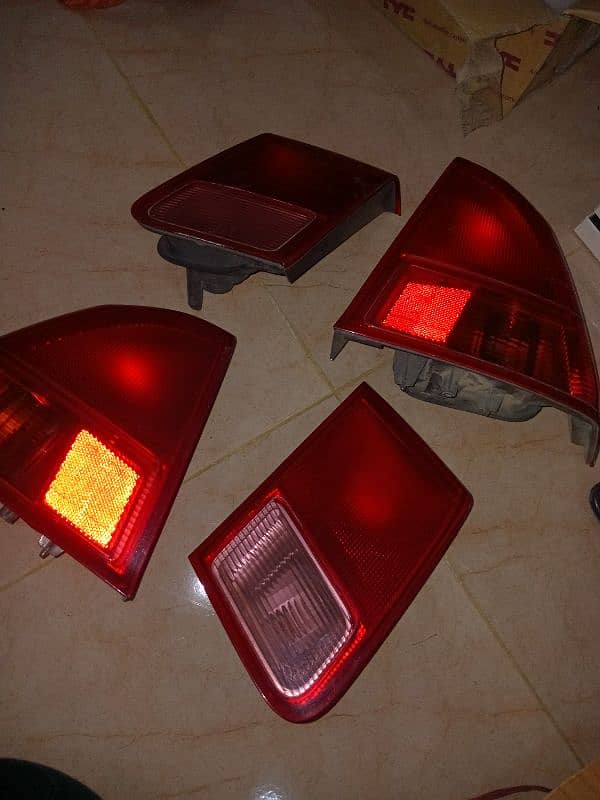 civic eagle aye 2001 to 2006 back lights with trunk lights 10