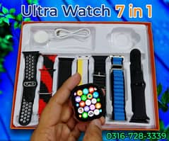 Ultra Smart Watch Multi Color Straps