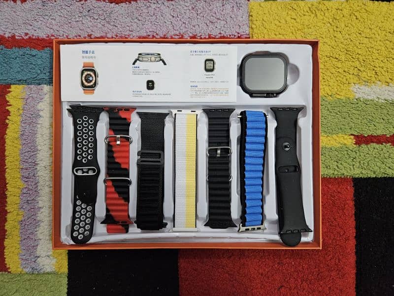 Ultra Smart Watch Multi Color Straps 11