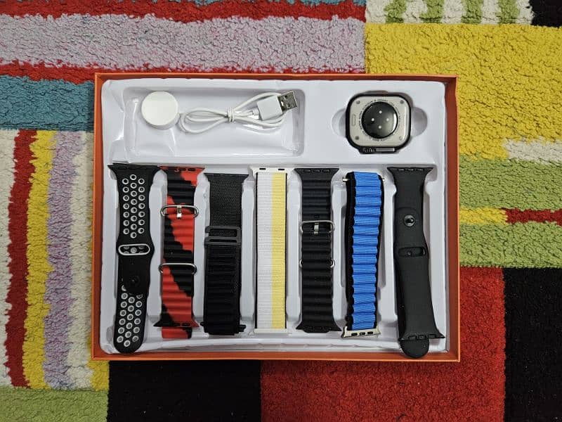 Ultra Smart Watch Multi Color Straps 15