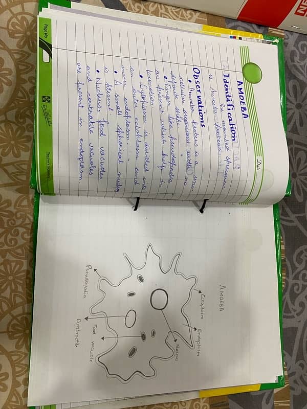 9th biology practical notebook solved 3