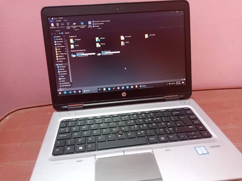 HP ProBook 640 G2 16gb ram 256gb ssd good condition 17