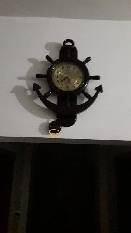 Ship Handle wall clock 5