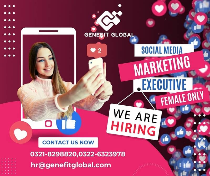 Urgent Hiring! Social Media Marketing Executive (Female only) 0