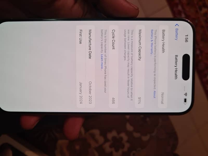 I phone 15 pro max 256gb 0