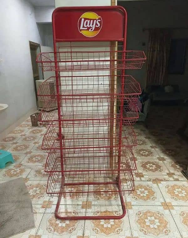 lays stand chips rack 0