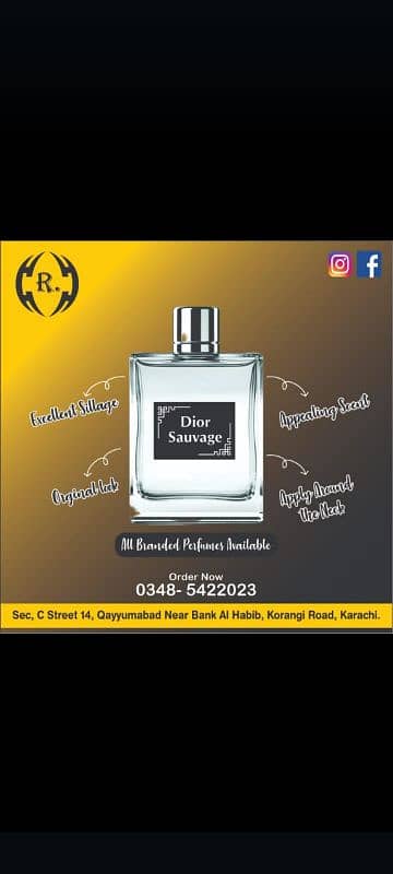 R , FRGRANCE is High projection perfume 5