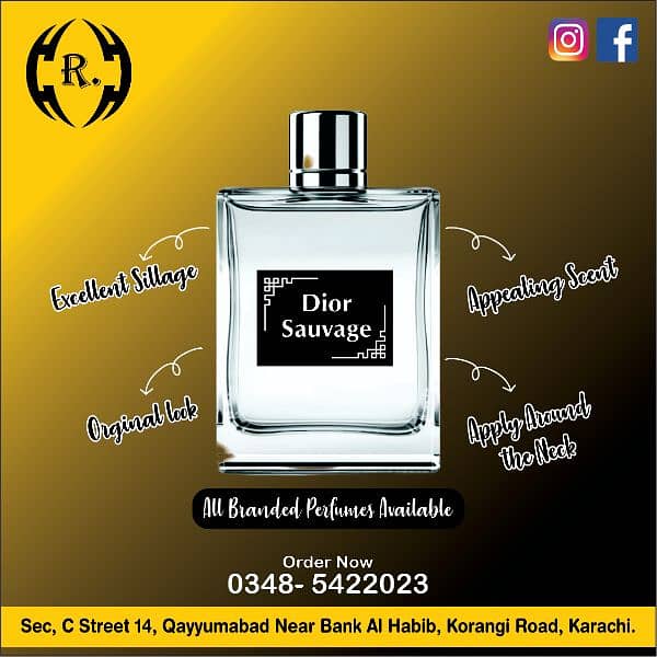 R , FRGRANCE is High projection perfume 8