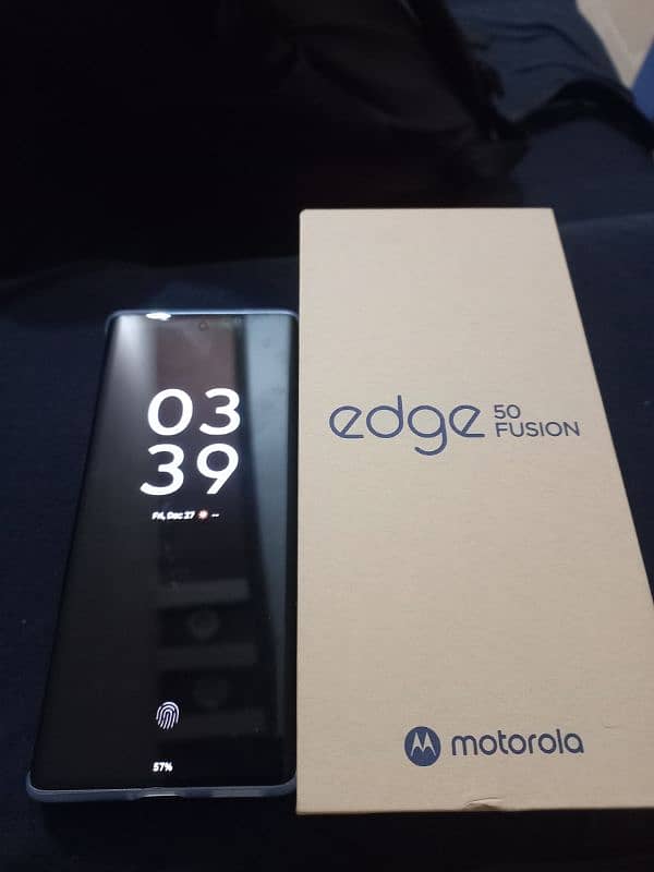 Moto Edge 50 Fusion 12/512 Grey Just Box Opened Non PTA 2