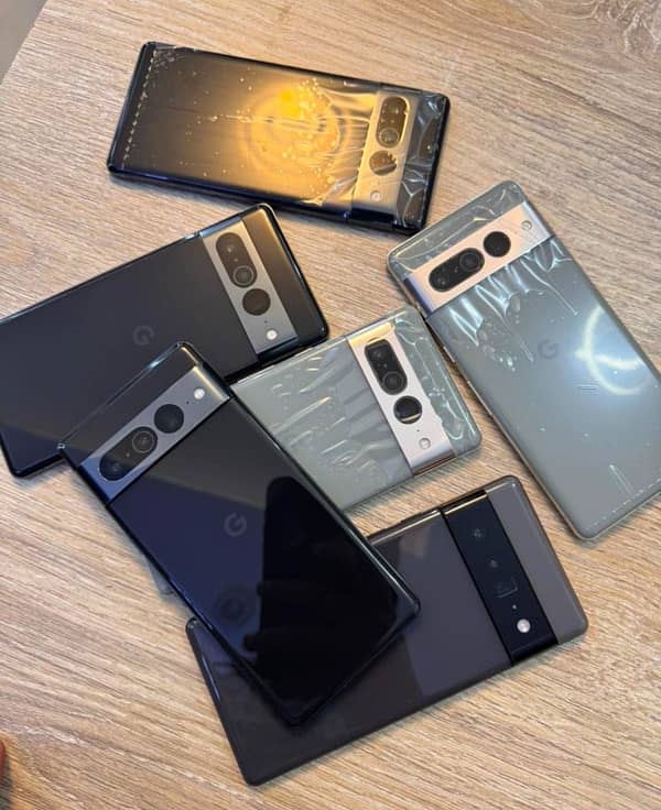 Google Pixel 4xl , 6 , 6a , 6 Pro, 7 , 7 Pro Dual Sim Appproved Stock 0