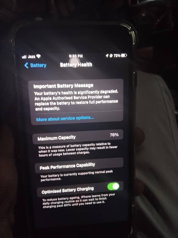 iPhone 7plus pta approved 128 gb Betry 76service mode original 5