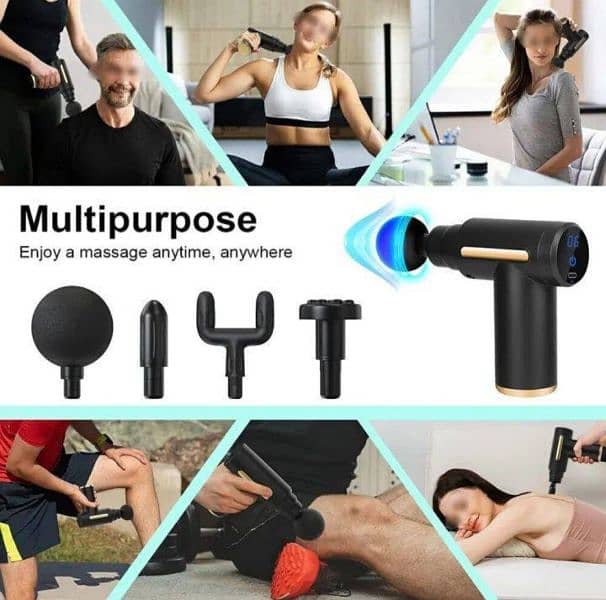 Professional Deep Tissue Massage Gun - High Torque Relaxer 3