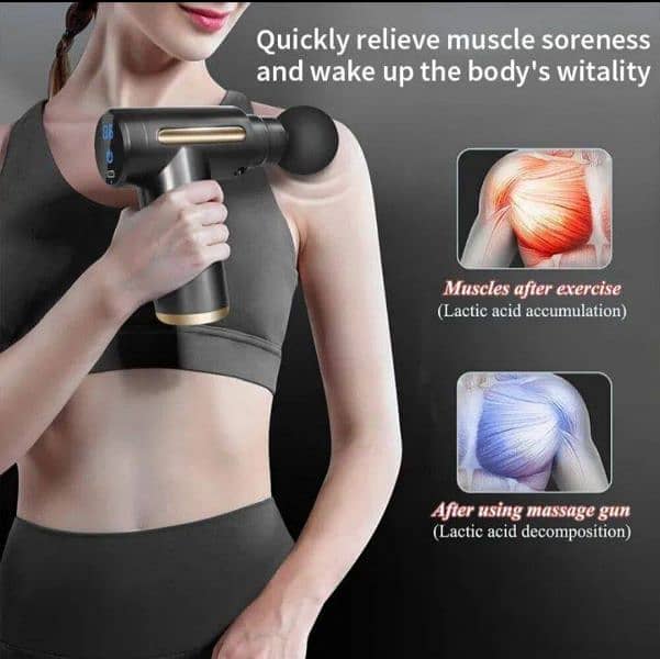 Professional Deep Tissue Massage Gun - High Torque Relaxer 5