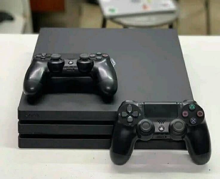 ps4 pro 1tb . . . 2 controller. . . sealed console without box . . . 0