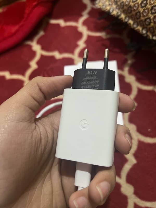 google orignal charger 30 wat super fast 5