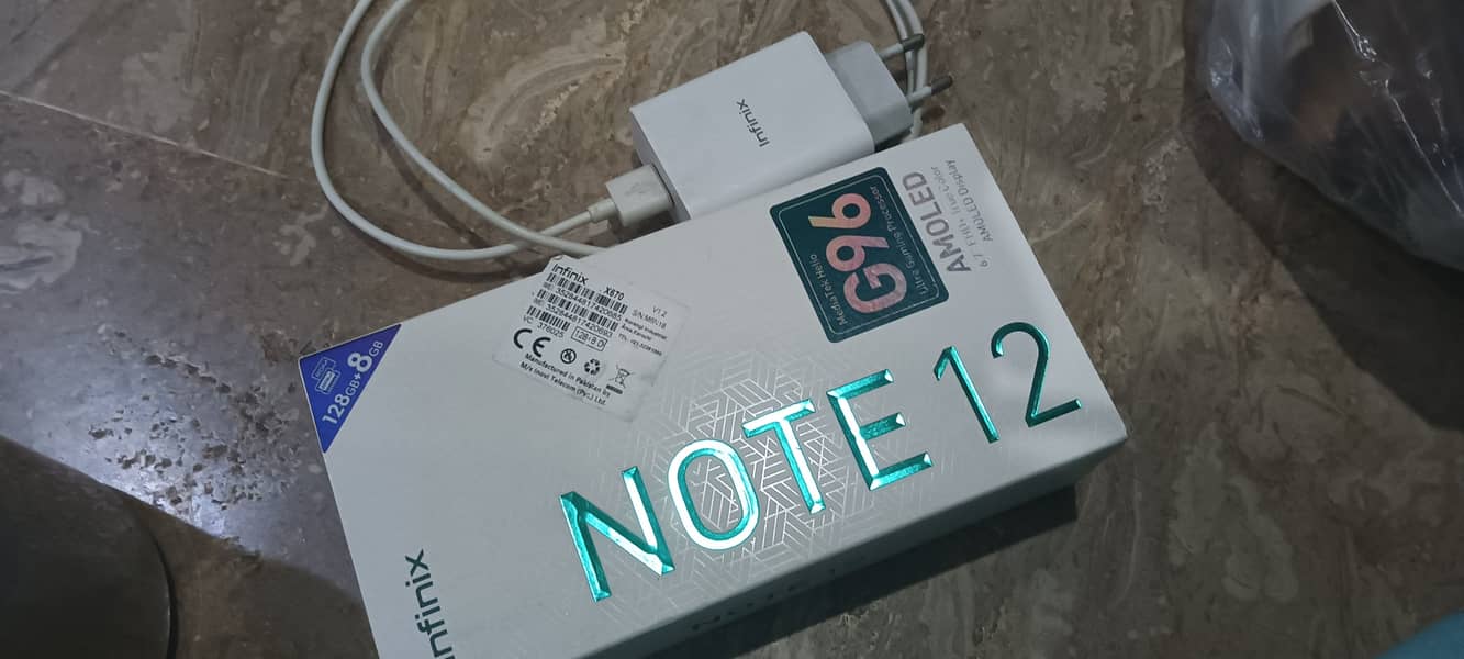 Infinix Note 12 helio G96 variant 8/128 1