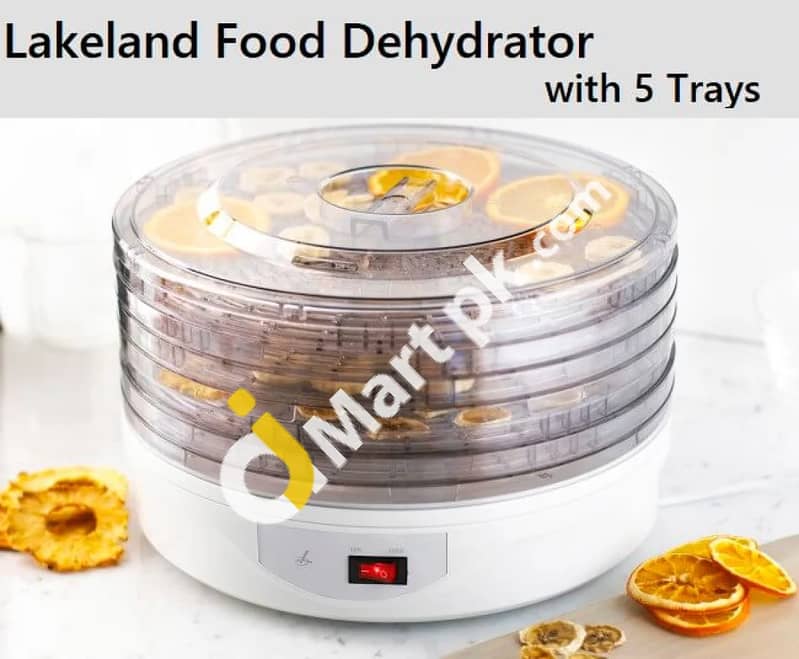 Lakeland Food Dehydrator 240W with 5 BPA-Free Trays 0